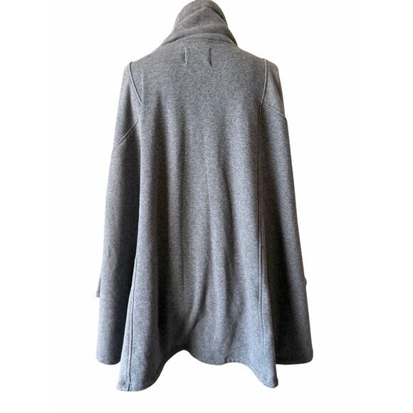 UGG Poncho Cape Pichot Fleece Lined  Gray size XS Small - Picture 2 of 8